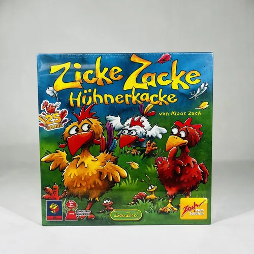 Zoch - Zicke Zacke Hühnerkacke - Gesellschaftsspiel für Kinder, mehrfach ausgezeichnet und ideal für spannende Spielabende mit der gesamten Familie. Fördert Gedächtnis und strategisches Denken auf unterhaltsame Weise!