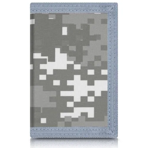 RFID-Geldbörse mit Tarnmuster für Kinder, dreifach gefaltete Geldbörse für Herren, Mini-Münzgeldbörse mit Reißverschluss für Kinder, 023 Mosaic1, Modern