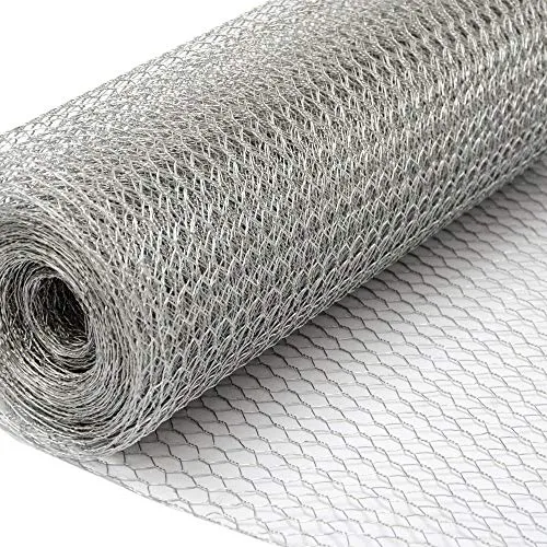 Niederberg Metall Maschendrahtzaun 25m x 1m - Verzinkter Drahtgitter Zaun für Garten und Stall - Maschendrahtzaun 25m x 1m, galvanisch verzinkt und ideal als Hühnerzaun oder Mäuseschutz. Extra feinmaschig (13x13 mm) für optimale Sicherheit in deinem Garten.