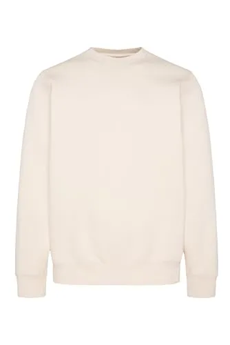 HARLEM SOUL Herren Sweatshirt MA-TT | Langarm Sweatpullover für Männer Ecru XXXL