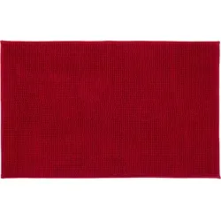 Gözze Badematte Chenille, rot in rot von Gözze