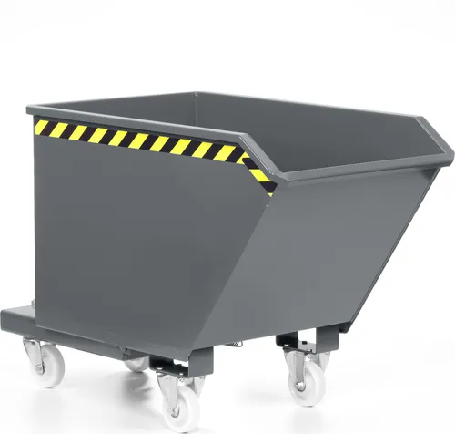 R+R Industrietechnik Universalkipper Typ RUK-30 680x1400x580mm 300dm³ RAL 7005 Mausgrau