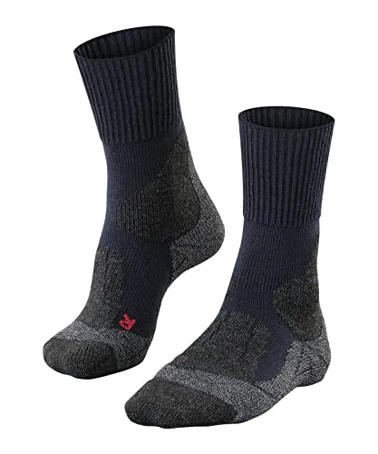 FALKE Damen Wandersocken TK1 Adventure W - Sportsocken aus atmungsaktiver Merinowolle mit feuchtigkeitsabsorbierender 3-lagiger Sohlenkonstruktion für hohen Tragekomfort und optimale Dämpfung bei Trekking und Bergtouren.