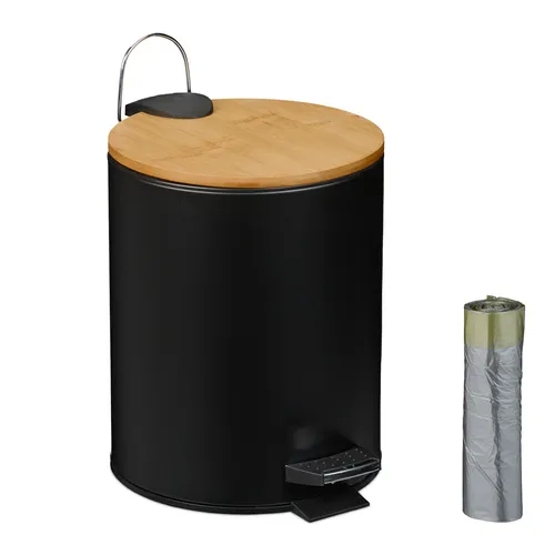 Kosmetikeimer Abfalleimer Hygieneeimer Tretmülleimer Müllbehälter Bad 5 Liter