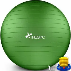Tresko Gymnastikball Anti-Burst 85cm, grün