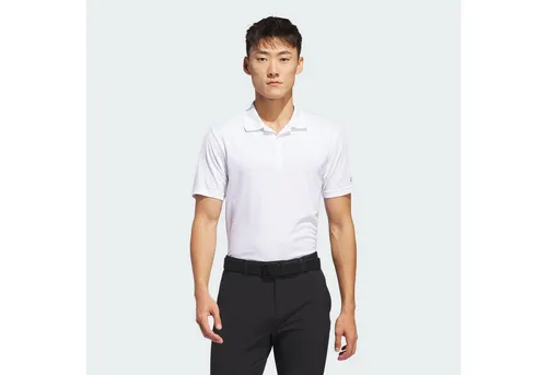 adidas Herren Core Performance Primegreen Polo Shirt, White, 3XL - Stylisches Poloshirt aus 100 % recyceltem Polyester, ideal für sportliche Aktivitäten und umweltbewusste Mode.
