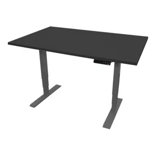 STIER Elektrisch höhenverstellbarer Schreibtisch THA 120x80cm, schwarz - Sonstige Werkzeuge: Höhenverstellbar von 560-1210mm für individuelle Anpassung, mit Memory-Funktion für 4 voreingestellte Höhen und geräuschlosem Motor.