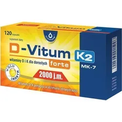 Produktbild D-Vitum Forte 2000 IU K2