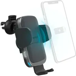 FC10 Motion - Kfz-Handy-Ladegerät, 10 W kabellos mit QI-Charge in Schwarz, ideal für schnelles Laden unterwegs
