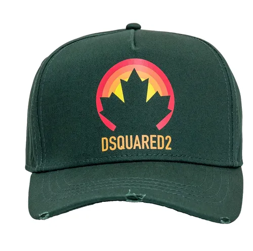 Dsquared2 Leaf Icon Baseballcap Kappe Basebalkappe Trucker Hat New Collection