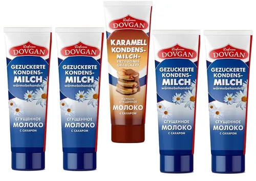 DOVGAN Gezuckerte Kondensmilch in Tube 150g von DOVGAN