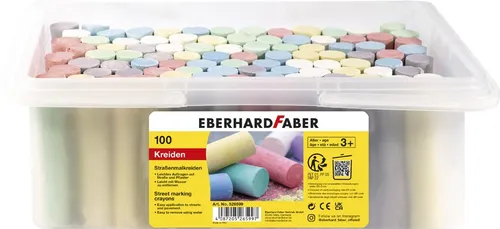 EBERHARD FABER Straßenmalkreide 100er Kunststoffeimer von Eberhard Faber