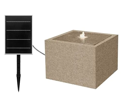 Dehner Polyethylen-Solarbrunnen Biala, H32,5 cm