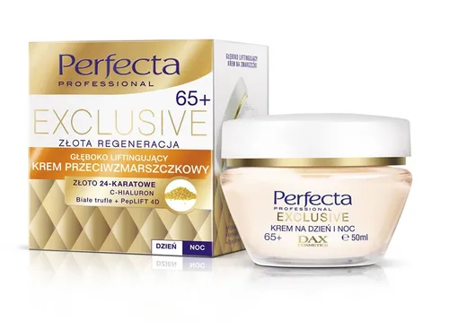 Dax Perfecta Exclusive 65+ Anti-Falten-Tiefenstraffungs-Tages- und Nachtcreme 50ml