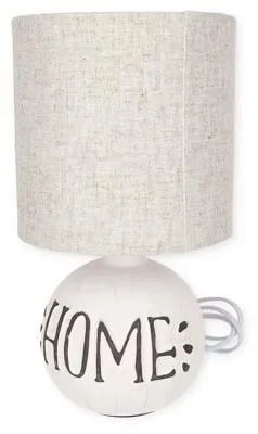 Reality Esna Tischleuchte, E14, 40W, IP20 - Klemm- & Tischleuchten, elegante Tischleuchte in Weiß/Cappuccino mit Schnurschalter, perfekt für stimmungsvolle Beleuchtung im Wohnbereich.