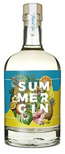 Summer Gin – Fruchtiger Sommer Gin von WAJOS, 0,5L, 42% Vol. - Wodka mit tropischem Geschmack, perfekt als Geschenk oder zum Selbstgenießen. Hergestellt in der Mosel-Region, ideal für Sommerabende.
