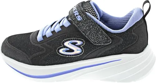Skechers Wave 92 Schwarz 33 - Unisex Sneaker - Stylische Low-top Sneaker mit bequemer Dämpfung, ideal für Alltag und Freizeit.