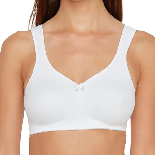 SUSA Prothesen BH Damen ohne Bügel Care – Bequemer Damen-BH mit vorgeformten Cups - Komfortabler Büstenhalter ohne Bügel für eine natürliche Form. Ideal nach einer OP, mit atmungsaktivem Material für besten Tragekomfort und Bewegungsfreiheit.