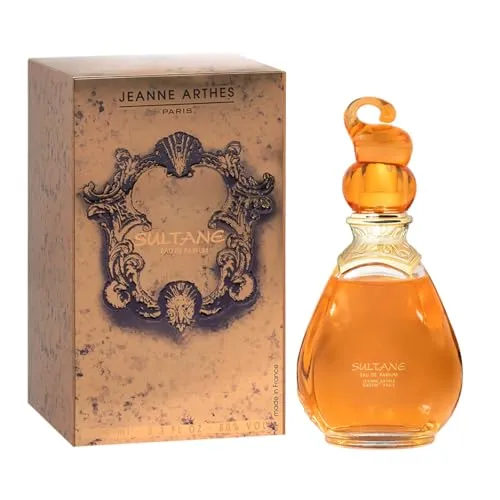 JEANNE ARTHES – Eau de Parfum für Damen – Sultane – Blumig – Sandelholz & Moschus – Hergestellt in Grasse – Geschenk für Damen – 100 ml