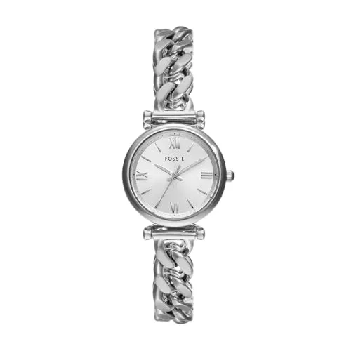 Fossil Watch ES5331 - Elegante Damenuhr - Armbanduhr für Damen mit 28 mm Edelstahlgehäuse und wasserdicht bis 50 m. Ideal für den Alltag und das Schwimmen im flachen Wasser.