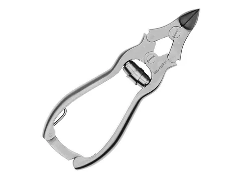 May Nagelzange für Pediküre – spitze Eckenzange aus rostfreiem Edelstahl - Präzise Nagelzange für die Pediküre, aus rostfreiem Edelstahl, spülmaschinengeeignet und ideal für die Pflege von Fußnägeln.