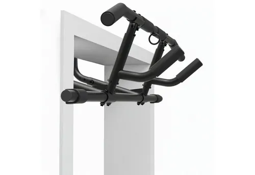 NEOLYMP Klimmzugstange Klimmzugstange Türrahmen ohne Schrauben passt in jeden Türrahmen (Klimmzugstange mit 6-in-1 Griffsystem und E-Book, Klimmzugstange Türe