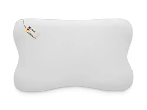 Dukal | Kissenbezug passend für Blackroll Recovery Pillow Kopfkissen | Third of Life Re-Charge und Recovery | smartsleep smart Recovery Pillow | MARTneck Kopfkissen | 30 x 50 cm | Farbe: Weiss