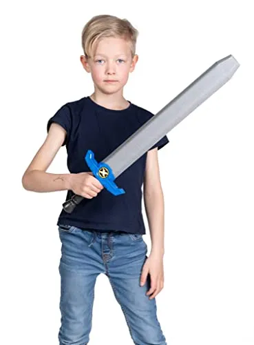 Maskworld Schaumstoff Schwert Ritter - Spielzeug-Waffe - Kostüm-Zubehör für Karneval, Halloween & Motto-Party