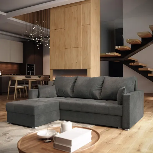 Masseno Ecksofa NIDA mit Schlaffunktion und Stauraum von Masseno