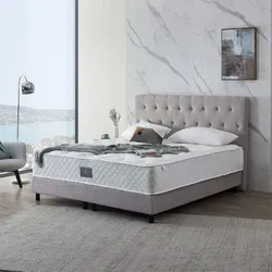 Boxspringbett Modell 211 mit Taschenfederkernmatratze von V6