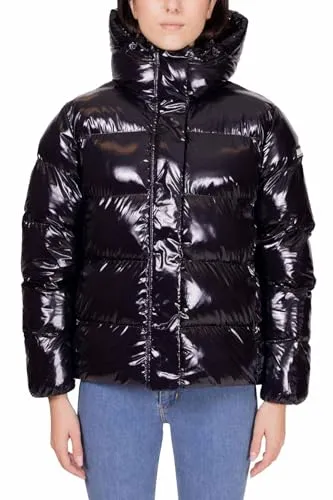 Napapijri A-glane W Steppjacke schwarz - Modische Damen-Steppjacke A-glane W von Napapijri, ideal für den Alltag. Aus recyceltem Material, mit verstellbarer Kapuze und Innentasche für praktischen Komfort.