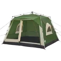 vidaXL Familienzelt für 7 Personen mit E-Anschluss - Zelt für 7 Personen mit Quick-Release-System, wasserdicht und ideal für Campingabenteuer mit praktischem Stromzugang.