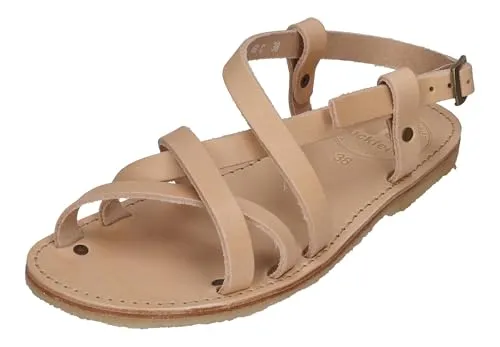 Duckfeet BORNHOLM 60C Sandale creme - Wanderschuhe mit verstellbaren Riemen und strapazierfähigem, nachhaltig gegerbtem Leder für hohen Tragekomfort und individuellen Stil – perfekt für den Sommer!