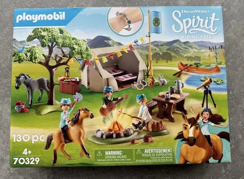 Playmobil Spirit 70329 Sommercamp mit Lucky und Spirit