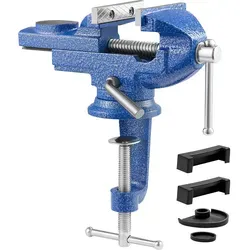 VEVOR Tischschraubstock 7,62 cm mit 360°-Drehsockel von Vevor