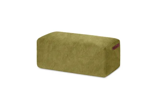 Green Bean Pouf Ottomane Cord (Indoor Sitzhocker Sitzkissen Fußhocker Relax-Sessel, Made in Germany), die ideale Ergänzung zum Sitzsack