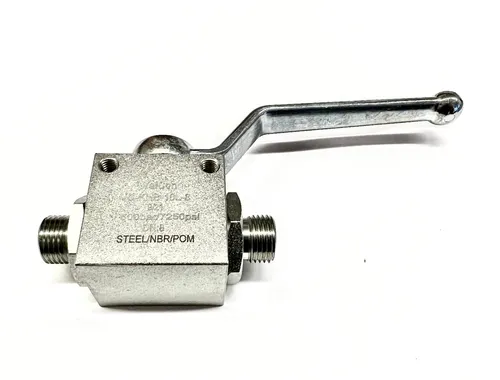 2/2-Wege Hydraulik Kugelhahn 10-L mit Befestigungsgewinde Absperrhahn 10L M16