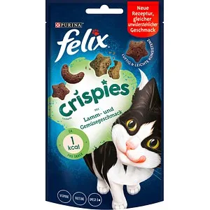 felix Katzen-Leckerli Crispies mit Lamm- und Gemüsegeschmack 45,0 g