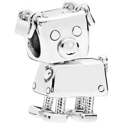 Pandora Bobby Bot Charm Anhänger Sterlingsilber Damen Herren 797551EN12