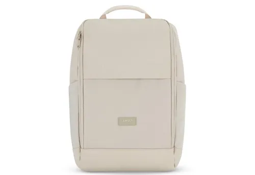 LARKSON Cityrucksack NIKLAS - Wasserabweisender Laptoprucksack für Damen und Herren - Praktischer Cityrucksack NIKLAS mit vielen Fächern und Laptopfach bis 16 Zoll. Hergestellt aus recyceltem Polyester, bietet er Funktionalität und Tragekomfort für Arbeit, Reisen oder Uni.