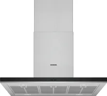 LF98BIP50 Inselhaube 90cm aus Edelstahl - Dunstabzugshaube mit Intensivstufe von 867m³/h und praktischer LED Dimmfunktion für optimale Beleuchtung in Ihrer Küche.