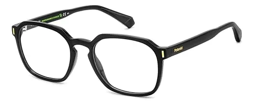 Polaroid Unisex PLD D482 Sonnenbrille, 807/19 Schwarz, 53 von Polaroid