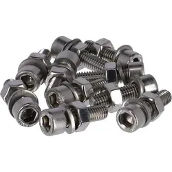 Innensechskantschraube M 6 x 25 Beutel 10 Stück, Nirosta - Silber
