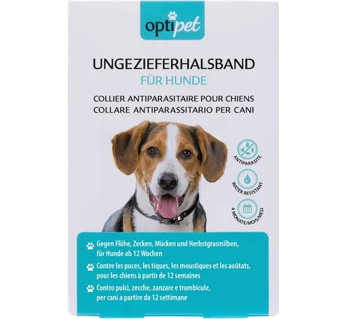 OptiPet Ungezieferhalsband für Hunde