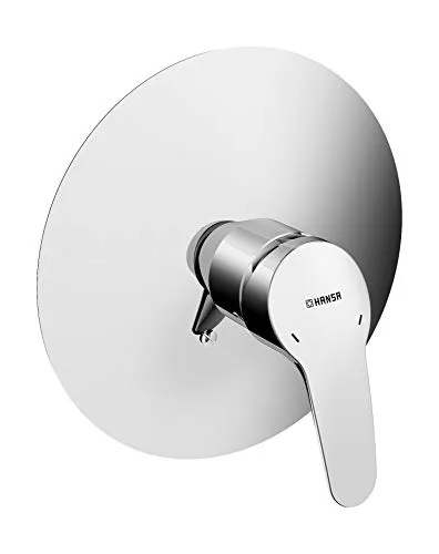 Hansa HANSAMIX Einhand-Brause-Batterie - Duscharmatur in edlem Chrom, passend zu Hansavario Rosette mit 20,5 cm, für modernes Bad-Design und einfache Installation.