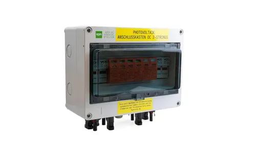 Skrzynka przyłączeniowa fotowoltaiczna PV 2-stringowa DC2S3P