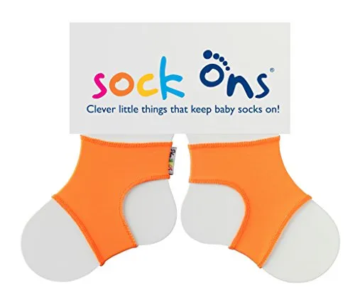 Sock Ons 90415.0 Sockenhalter Strumpfhalter, Small, 0-6 m, orange