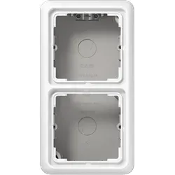 Jung CD 582 A WW AP-Kappe CD582AWW - Lichtschalter in Weiß, ideal für eine flexible Gestaltung mit hoher Qualität und Langlebigkeit – perfekt für opulente Gartenbereiche.