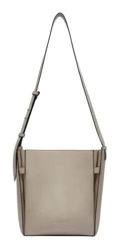 Liebeskind Berlin HILLA SMALL PEBBLE Valentina Purse L, schwarz - Damen-Schultertaschen aus feinem Rindsleder mit lässigem Knautsch-Effekt und verstellbarem Schultergurt, ideal für entspannte Alltags-Looks.
