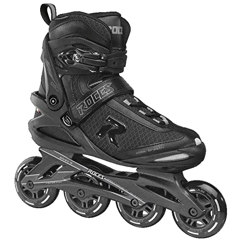 Roces Herren ICON Inline-Skates, Black-Dark-Charcoal, 45 von Roces